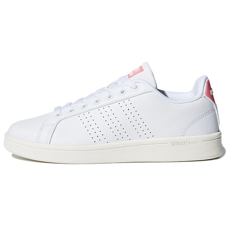 Adidas Neo Cf Advantage Cl Protiskluzové Lehké Ležérní Tenisky Dámské Tenisky Jasně Bílé AW3974