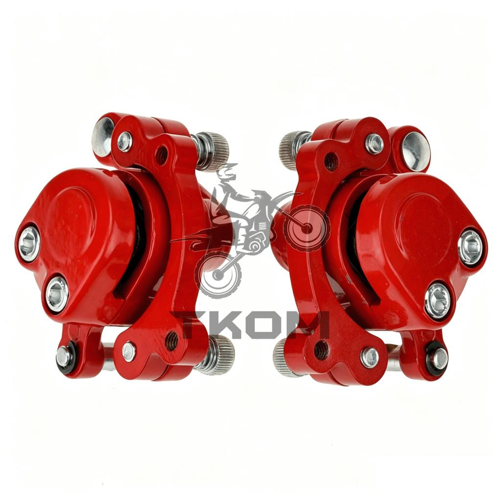 1PCS Universal Disc Brake Caliper with Pads For 43cc 47cc 49cc Mini Motorcycle Kids ATV Quad Dirt Pocket Bike Scooter Parts