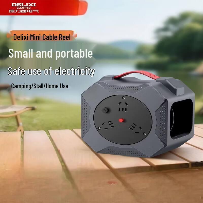

DELIXI ELECTRIC Upgraded Engineering Cable Reel Power Strip