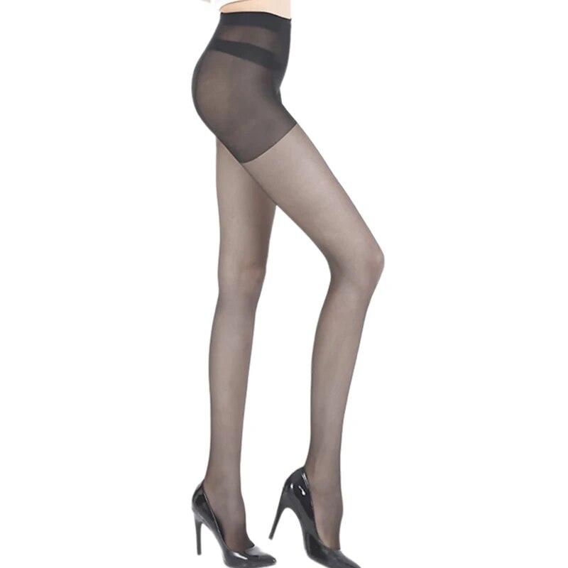 Calze collant ultrasottili anti-inceppamento in seta sottile della dea con belle gambe