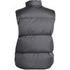 Solid Color Logo Stand Collar Cotton Vest Men Vests Gray FB7374-068