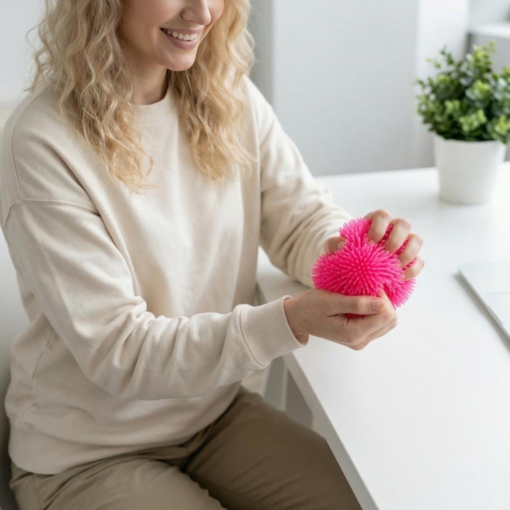 Plush Stress-relieving Balls, And Playful.