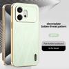 For Honor 600 600 Pro 600 Lite   Full Lens Protection Phone Case with Gold Thread Texture and Anti-Fingerprint