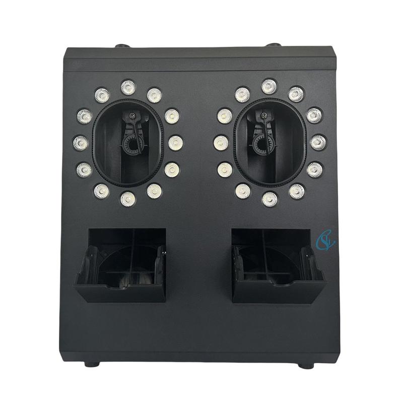 Remote Control 1500w LED RGB 2 Holes Portable Bubble Smoke Machine Fog Bubble Machine For Stage Disco Party