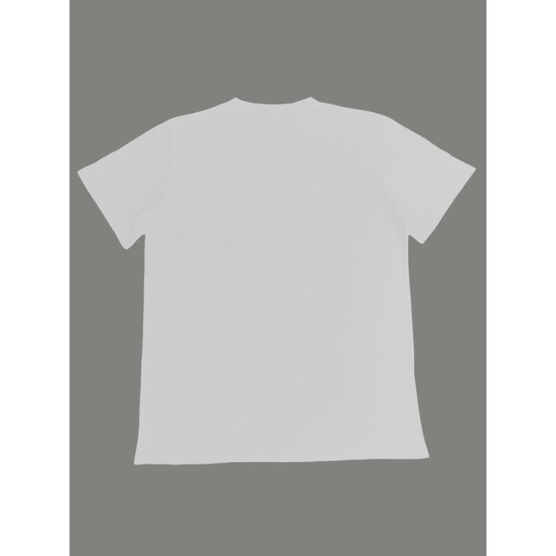 European Size Pattern Printed Summer Men's Round Neck Short Sleeved T-shirt