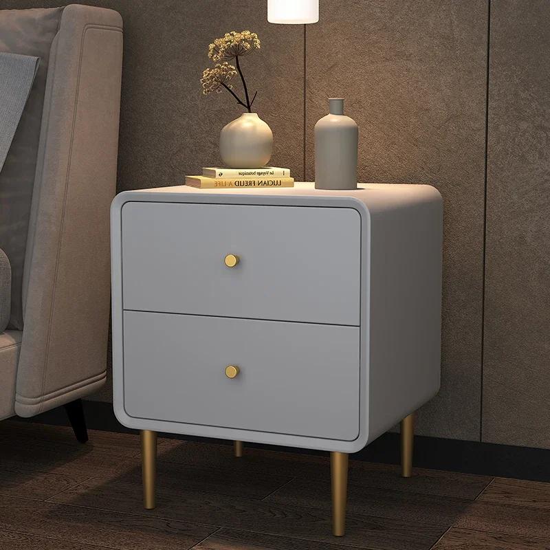 Storage Organizer Bedsides Table Drawers Unique Wood Italian Laden Desk Night Stands Trendy