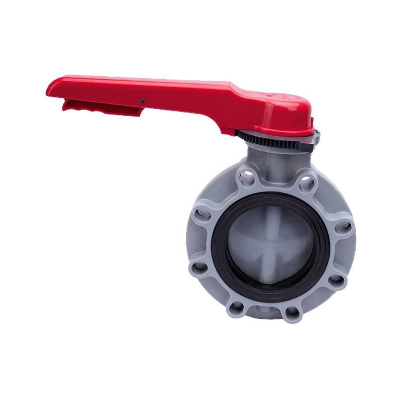 CPVC Manual Butterfly Wafer Valve