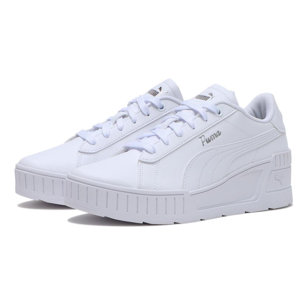 Puma Carmen Wedge Cg 396242  01wht