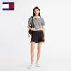 Tommy Jeans Women's Loose Fit Short Sleeve Polo T-Shirt