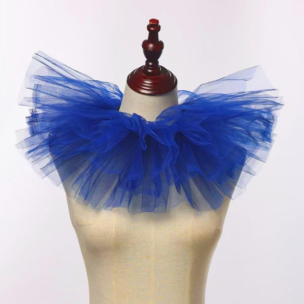 Detachable Neck Ruffled Collar Vintage Retro Ruff Collar Renaissance False Collar Collar Accessory