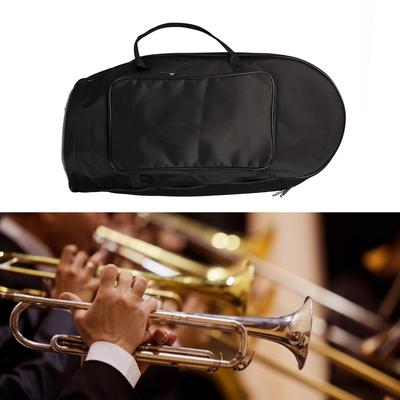 Upright Key French Horn Bag Waterproof Wind Instrument Protections Bag French Horn Carrying Handbag Baritone Backpack
