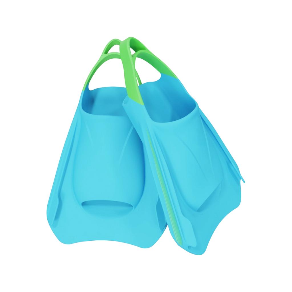 Freestyle Short Silicone Fins  Training Equipment For Adults, Men, Women And Children, Freediving, Swimming, Snorkeling.