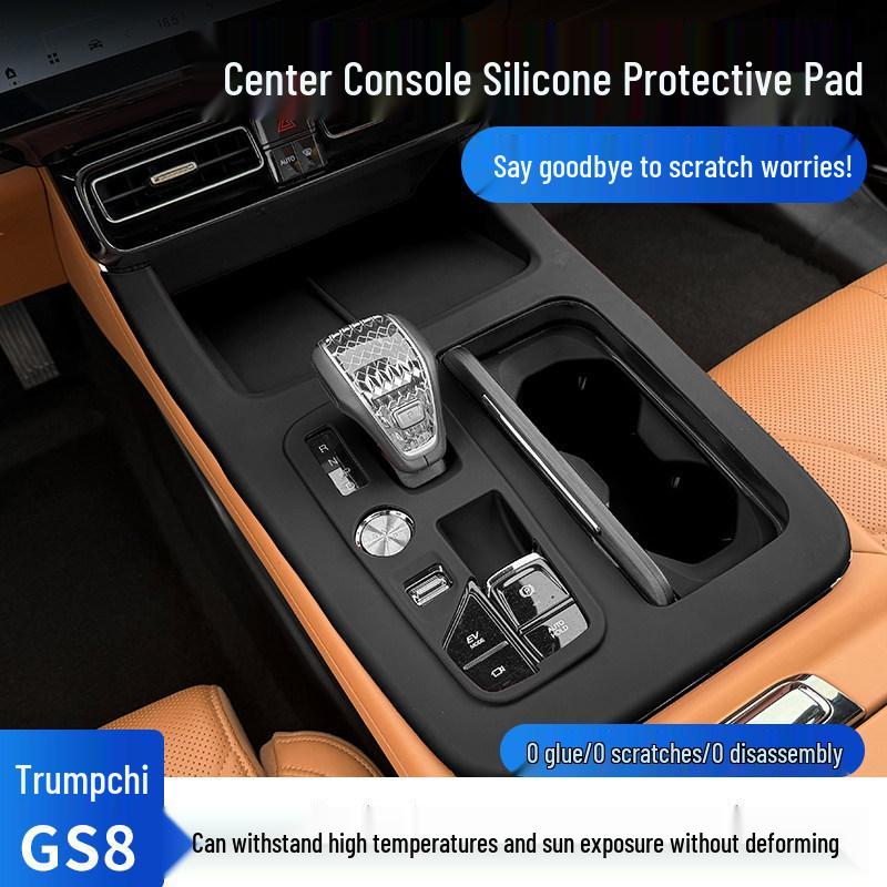 Trumpchi GS8 Center Console Silicone Pad & Door Handle Modification Accessories