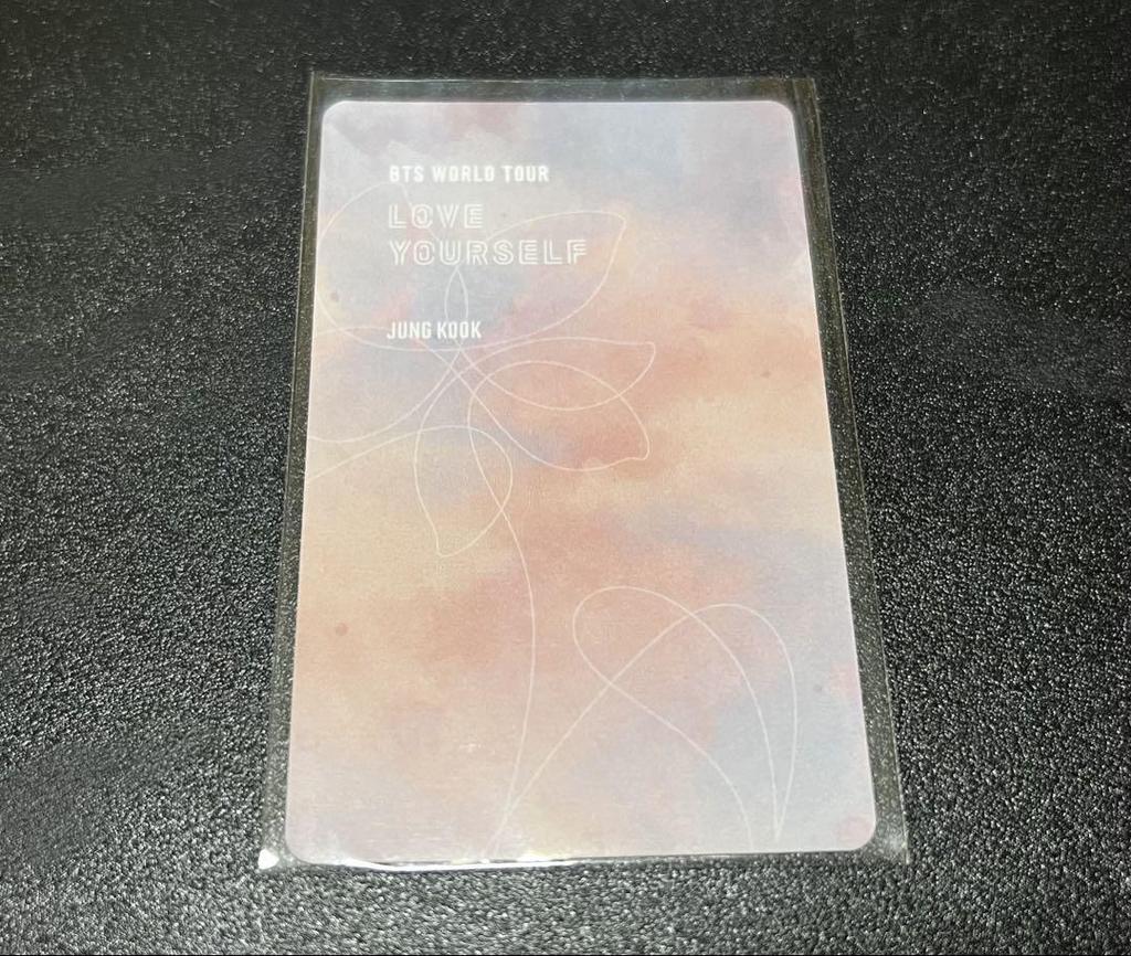 [USED] BTS Jungkook JUNG KOOK Trading Card LYS SOUL Final Price Reduction