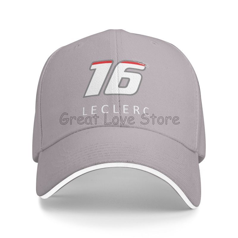 Charles Leclerc Grafiskt Tryck Basebollkeps Unisex Sommar Utomhus Solskydd Hinkhattar Snapback Keps Pappa Hatt