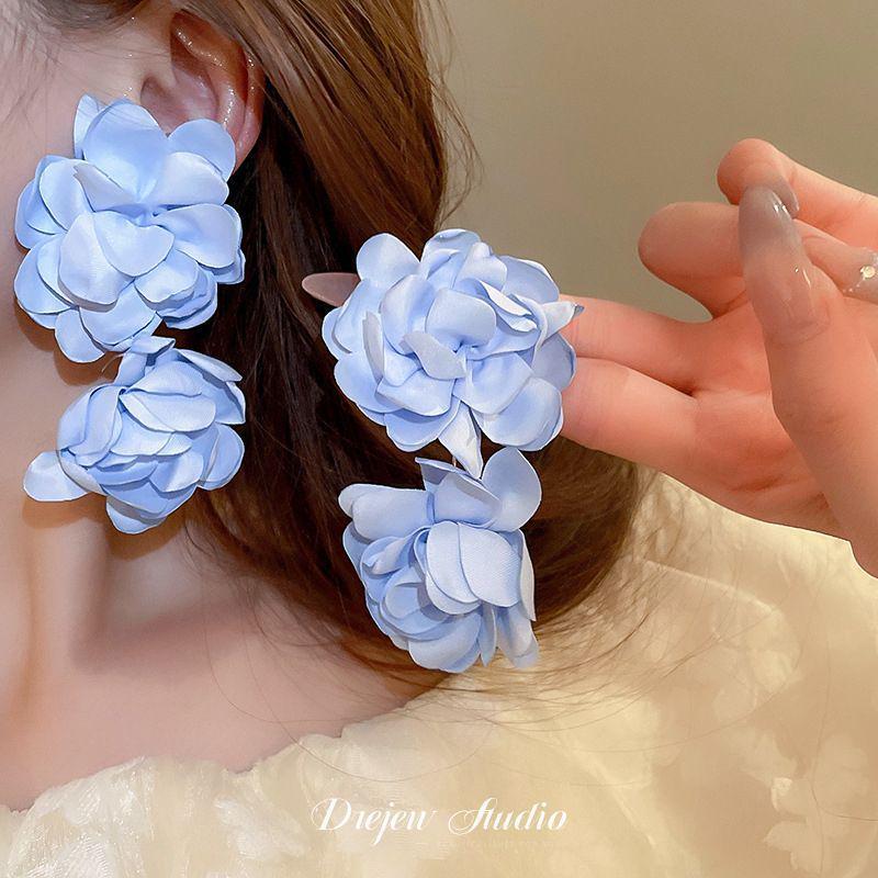 

Ретро серьги «Серебряная игла» с инкрустацией бриллиантами, кристаллами и жемчугом - Роскошные длинные серьги в европейском и американском стиле для женщин