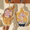 Children's Cute Cartoon Penguin Hanging Kitchen Hand Towel - Water Absorbent, Quick Drying Coral Fleece