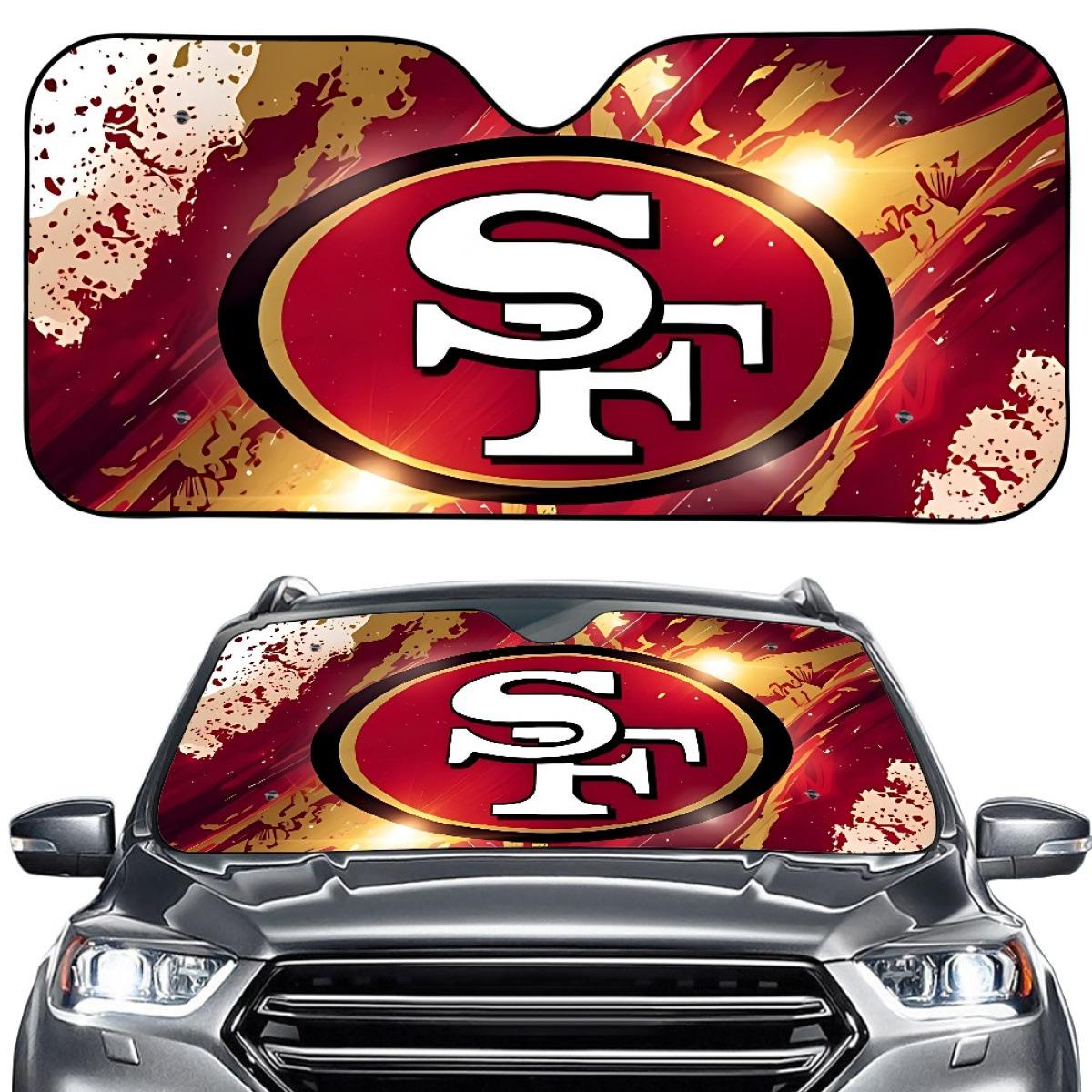 

Custom San Francisco 49ers Sun Visor with Suction Cup