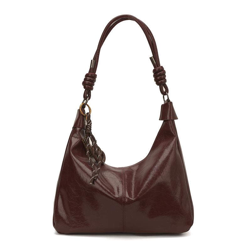 Fashion Solid PU Zipper Concise Shoulder Bags High Quality Sweet Youth Tote Bags for Women Popularity Designer Style Handbags