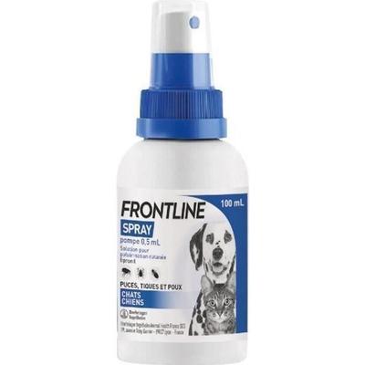 Frontline Spray - Floh- und Zeckenmittel - Katze und Hund - 5 kg - 100 ml