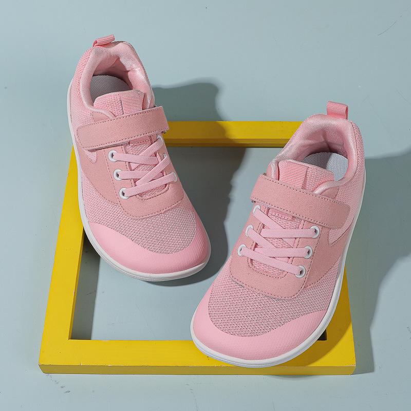 Children's Wide-Toe Barefoot Outdoor Casual Shoes - Zero Drop, Wide-Fit Sports Shoes