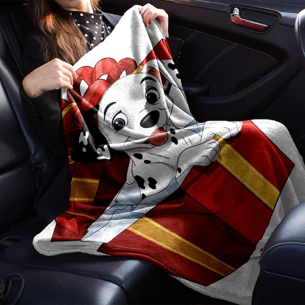 Dalmatian Gift Box Blanket Soft Throw Blanket For Home Bedroom Bed Sofa Travel Office Solid Christmas Blanket