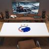 FC Copenhagen Large Size Mouse Pad Large Gaming Table Cushion Non-slip Laptop Tablet Big Mousepad XXL Mat Mini PC Playmat With Lock edge