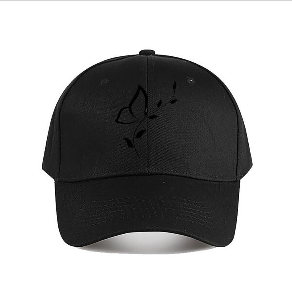 Floral Vinyl Wall Sticker For Home Decor Baseball Cap Fashion Unisex Sunhat Womens Outdoor Sports