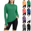 2026 Hooded Fitness Suit Slim With Finger Tips Yoga Long-sleeved Training Running Sports Shirt Women