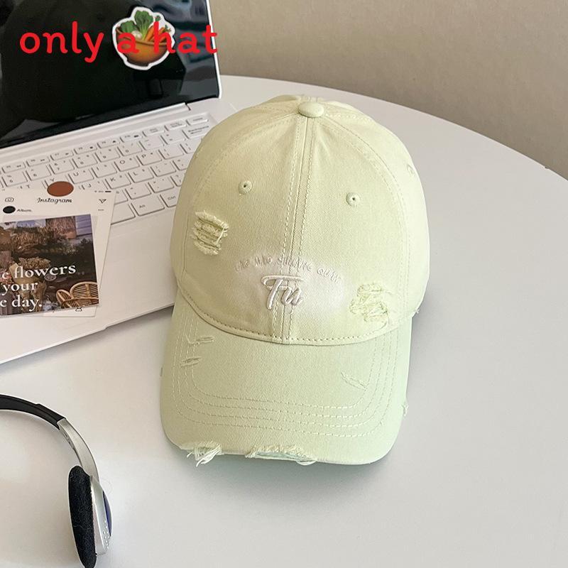 Korean Style Letter Baseball Cap With Adjustable Fit For Summer Outdoor Sun Protection