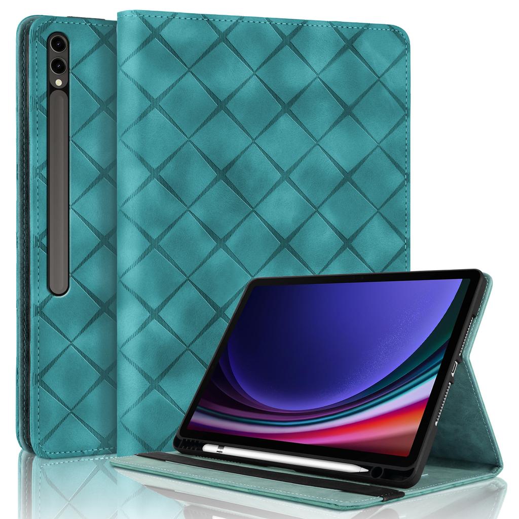 Business Flip Stand Tablet Cover for Samsung S9 FE Plus S6 A9 A8 X205 X200 X207 Leather Shockproof Skin Feel Protective Case