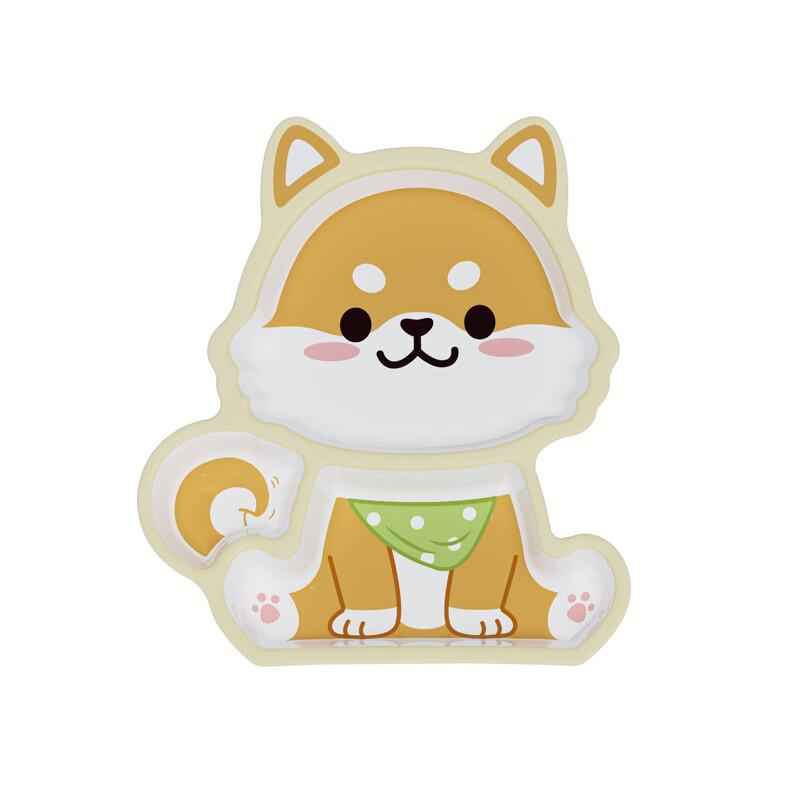 SHALL Kids Panda Divided Melamine Plate with Spoon