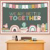 Classroom Bulletin Board Decorations Set, Welcome Classroom Bulletin Wall Decor, Boho Classroom Decorations for Bulletin Boards, Blackboards and