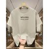 Herren Sommer 100% Baumwolle Modisch Lässig Sport Locker Japanisches Samurai Muster Gedruckt Rundhals Kurzarm T-Shirt Oberteil