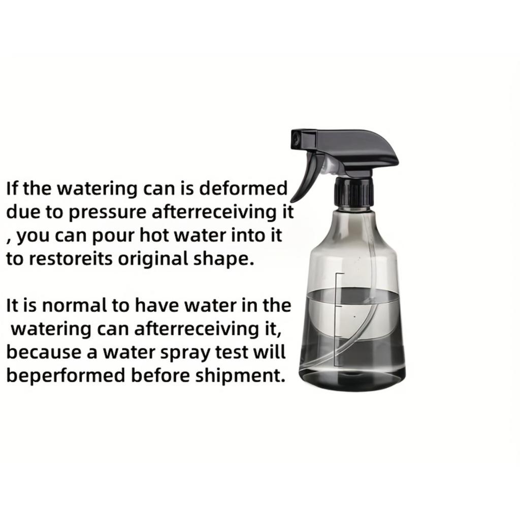 Transparent Pressure Spray Pot, Dual Mode Spray, Suitable for Watering Plants and Home Disinfection, Durable and Easy To Use Design
