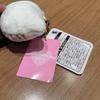 Cherry Blossom Striped Rose Cat Plush Toy Backpack Charm