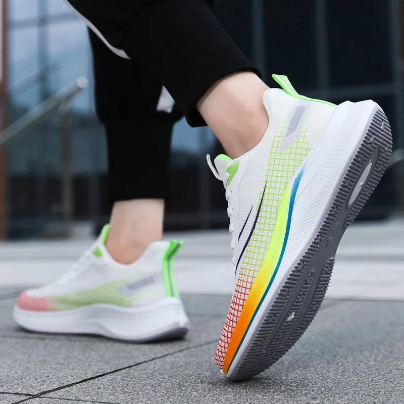 Trend 2025 Spring/Summer Men's Sports Shoes Fashion Vulcanized Shoes Tenis Para Hombre Flat Shoes Luxury Youth Casual Shoes