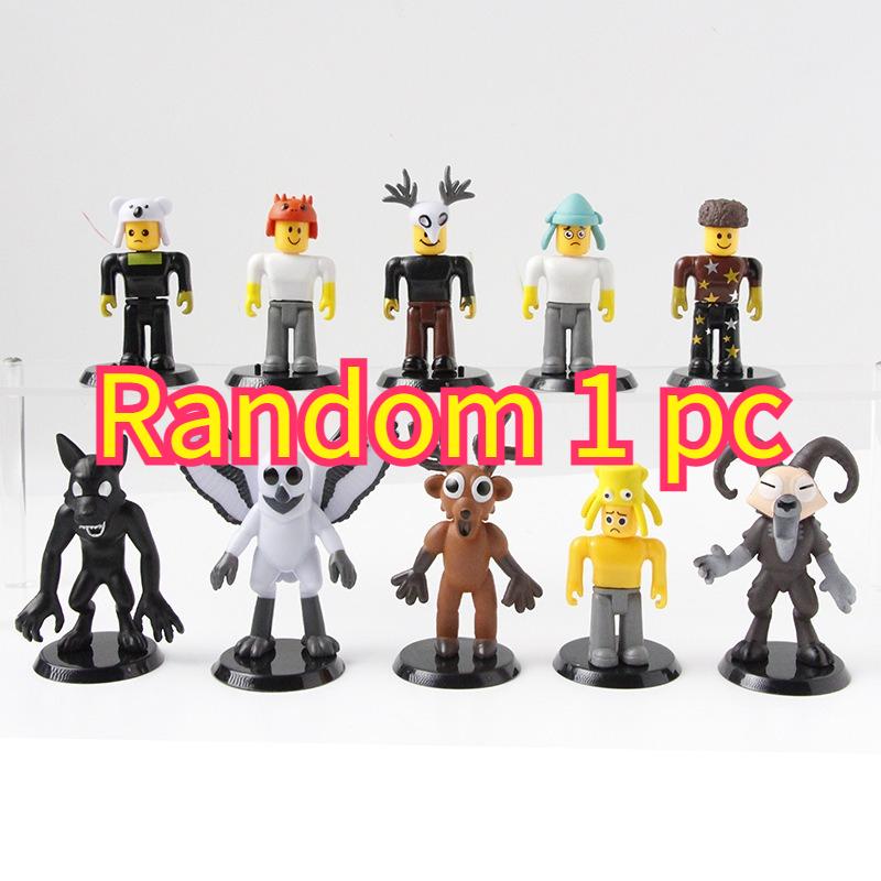 New 99 Nights in The Forest Model Toys Deer Owl Goat Monster Collection Desktop Ornament Toy Kids Birthday Christmas Gift