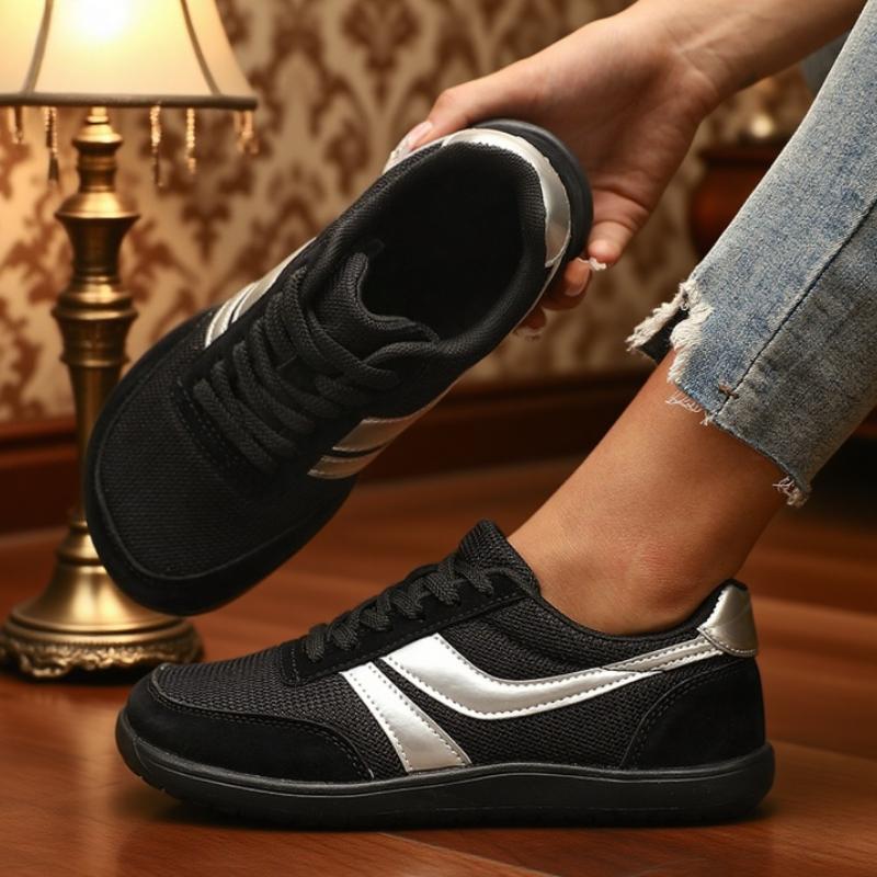 Adidași Femei Barefoot Casual Lățime Mare Modă Pânză Talpă Plată Pantof Nou Deget Larg Plas Respirabil Pantofi de Alergare