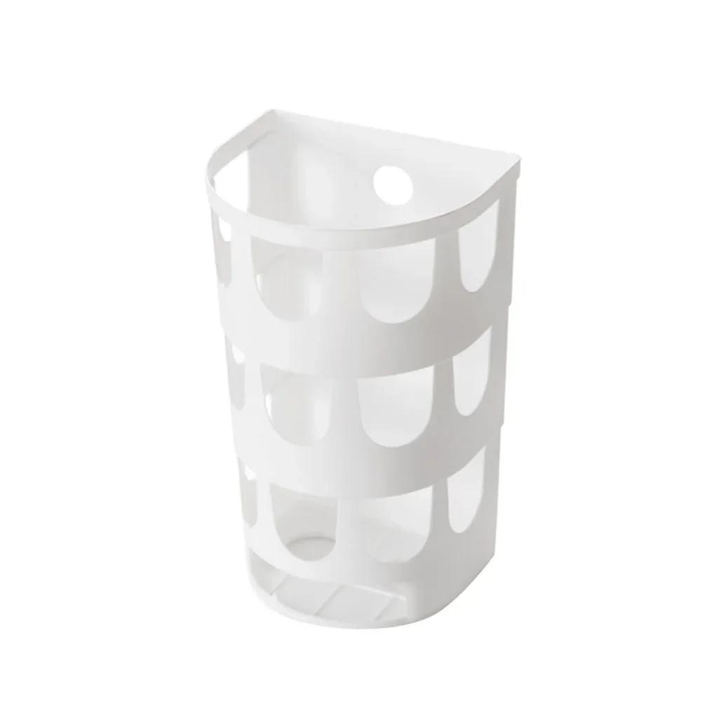 Boîte de Rangement pour Sacs Poubelle Murale Support Rangement Sacs Plastiques Multiusage Organisateur Fournitures de Cuisine Vaisselle de Table Cricut