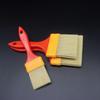 Red Handle Nylon Bristle Wire Brush for Sharpening & Painting