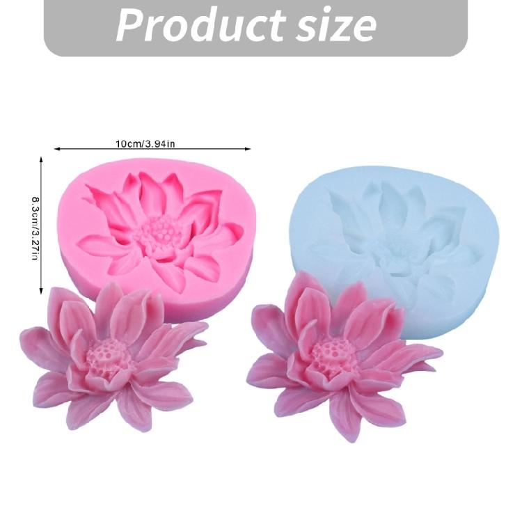 High Quality Heat Resistant Silicone Flower Molds Baking Tool For Beautiful Dessert Presentation And Handcrafted Gift