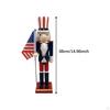 Wood Nutcracker Table Ornament Decorative Traditional for Home Party Office