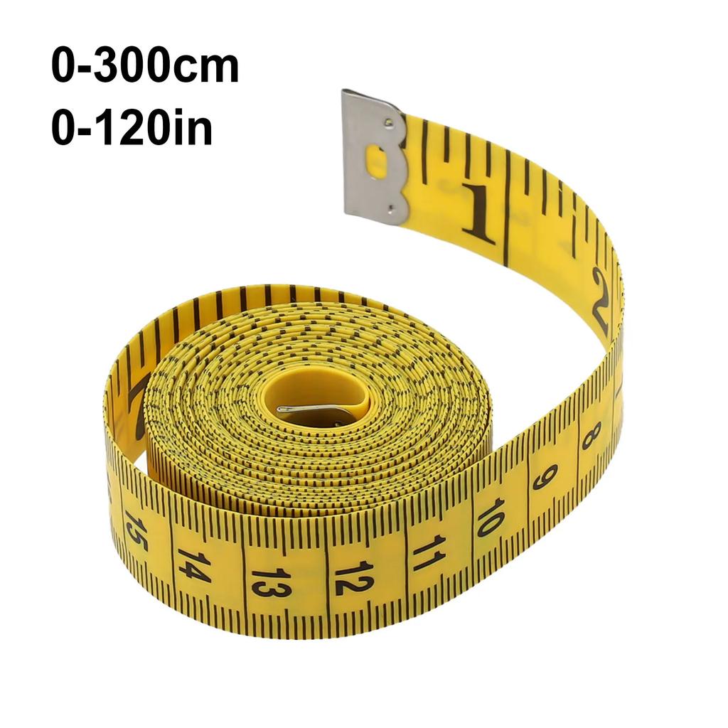 Flexible Tape Body Measuring Ruler Portable Measuring Tape Measuring Flat Or Rounded Surfaces Metal Ends Multi Tape