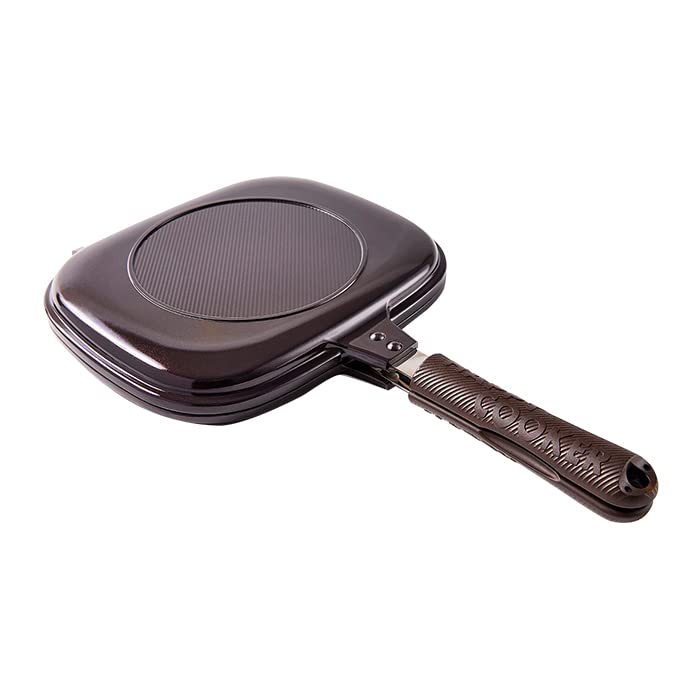 HAPPYCOOKER Gourmet Pan Double-Sided Frying Pan