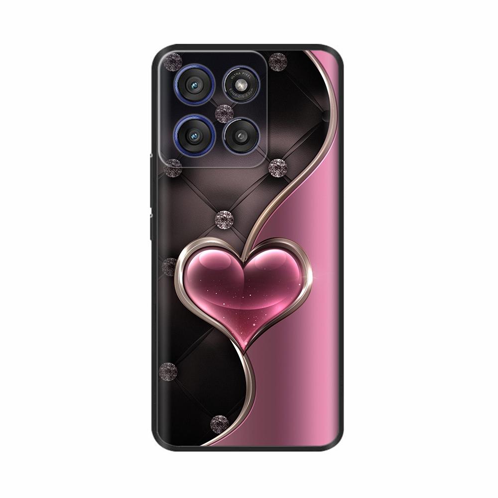 Case for Motorola Moto Edge 60 Fusion Edge 60 Stylus Pro Creative Patterns Soft Slim TPU Silicone Back Cover Shockproof Fundas