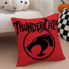 Cartoon TThunderCatsES Cushion Cover Throw Pillow Cover Hidden Button Durable Polyester Chair Cushion