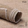 1PC 45*50 45*100 Photography Limitation Linen Solid Color Photography Background Cloth Woven Fabric Vintage Background Props