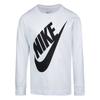 Nike Childrens/Kids Futura Oversized Logo Long-Sleeved T-Shirt