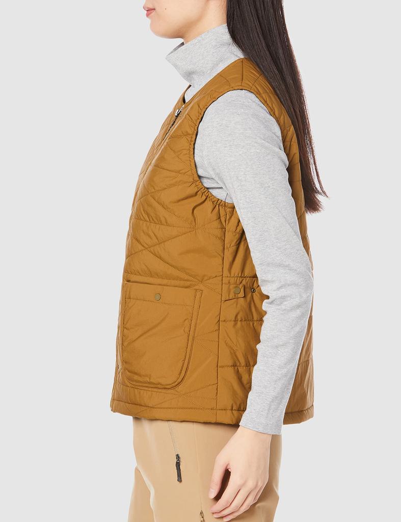 Mizuno Breath Thermo Lightweight Inner Padded Down Cold Weather Go To by Bronze Size S Vest, Pocketable, Moisture-Wicking, Heat-Generating,
